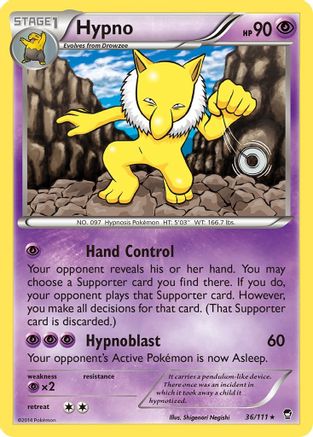 Hypno (36) - Furious Fists