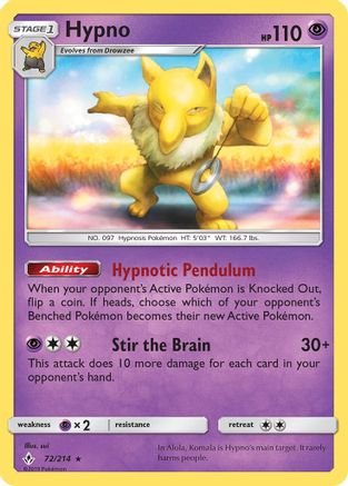 Hypno (72) - Unbroken Bonds