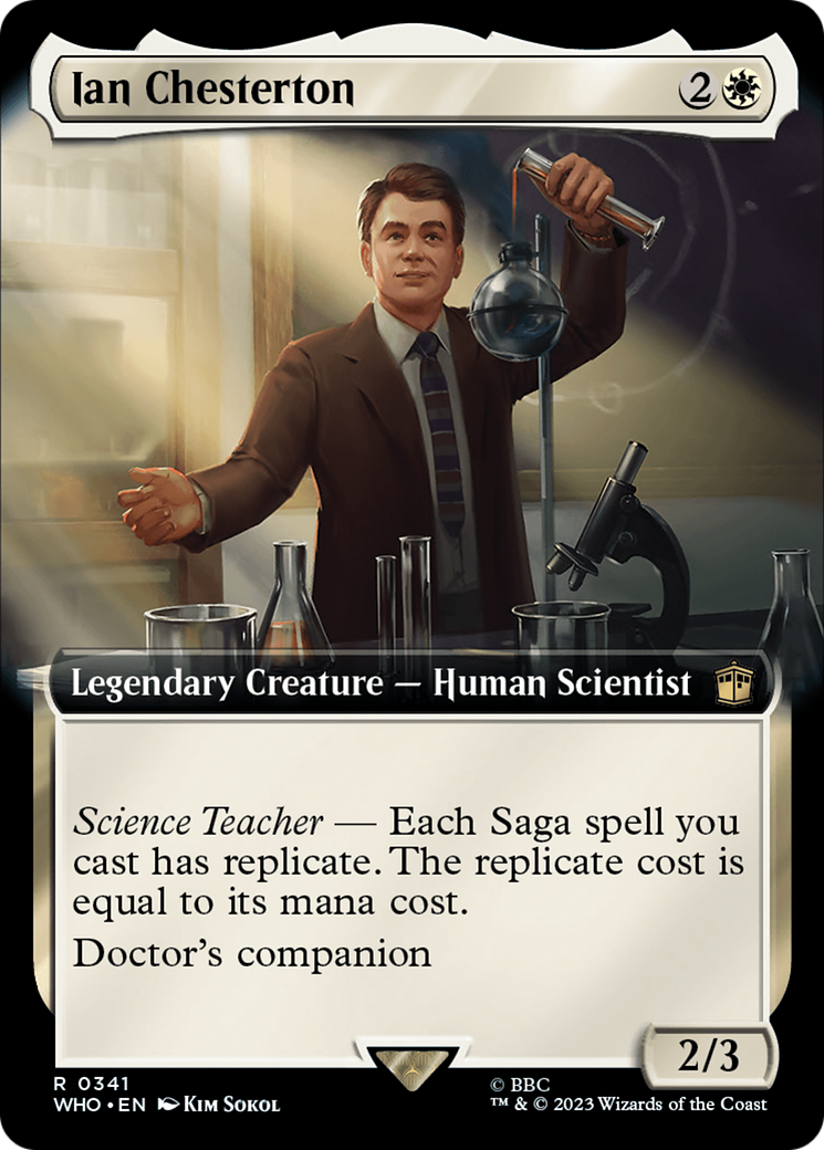 Ian Chesterton (Extended Art) (341) Foil - Doctor Who