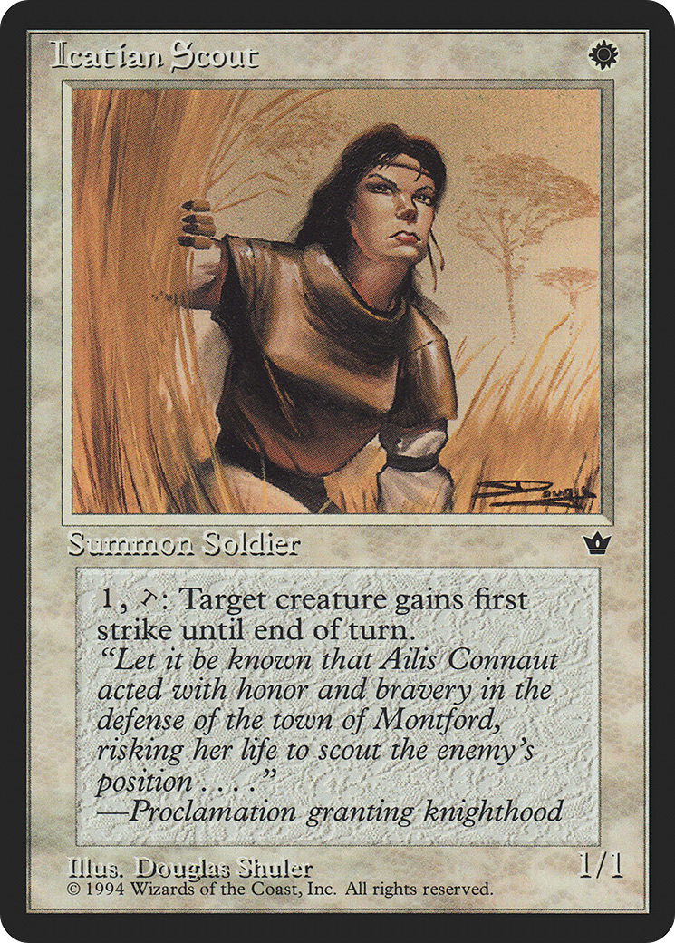 Icatian Scout (b) - Fallen Empires