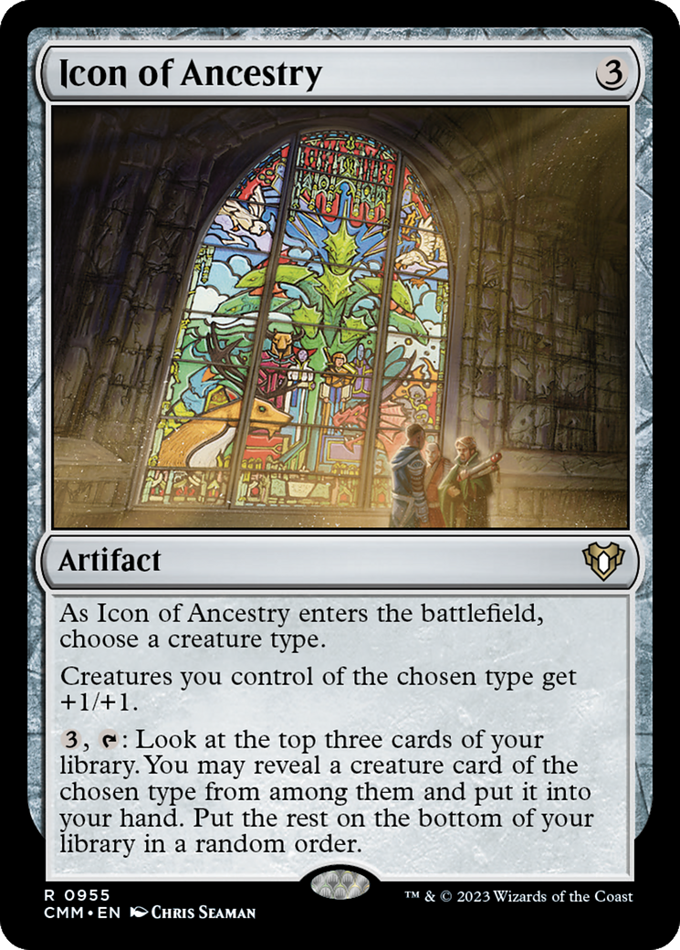 Icon of Ancestry (955) - Commander Masters