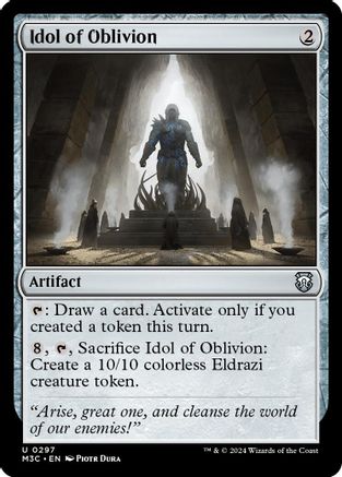 Idol of Oblivion (297) Ripple Foil - Commander: Modern Horizons 3
