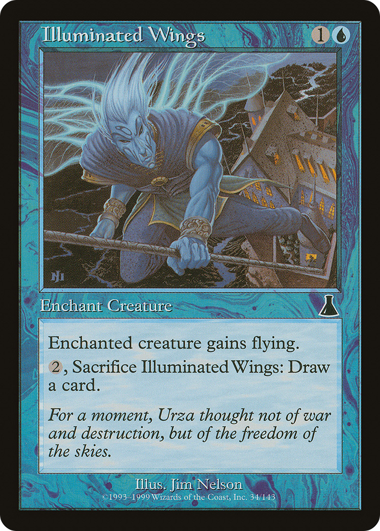 Illuminated Wings (034) Foil - Urza's Destiny
