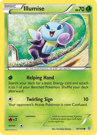 Illumise (18) Reverse Holofoil - Primal Clash