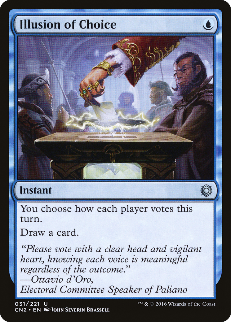 Illusion of Choice (031) Foil - Conspiracy: Take the Crown