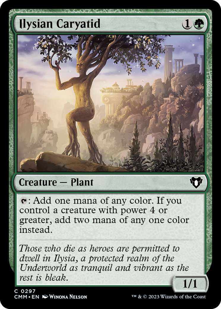 Ilysian Caryatid (297) - Commander Masters