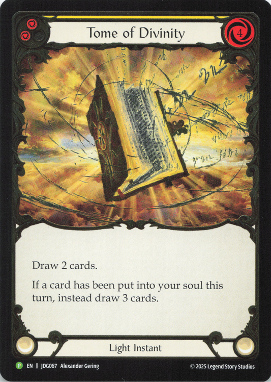 Tome of Divinity (JDG067) Cold Foil - FaB Promos
