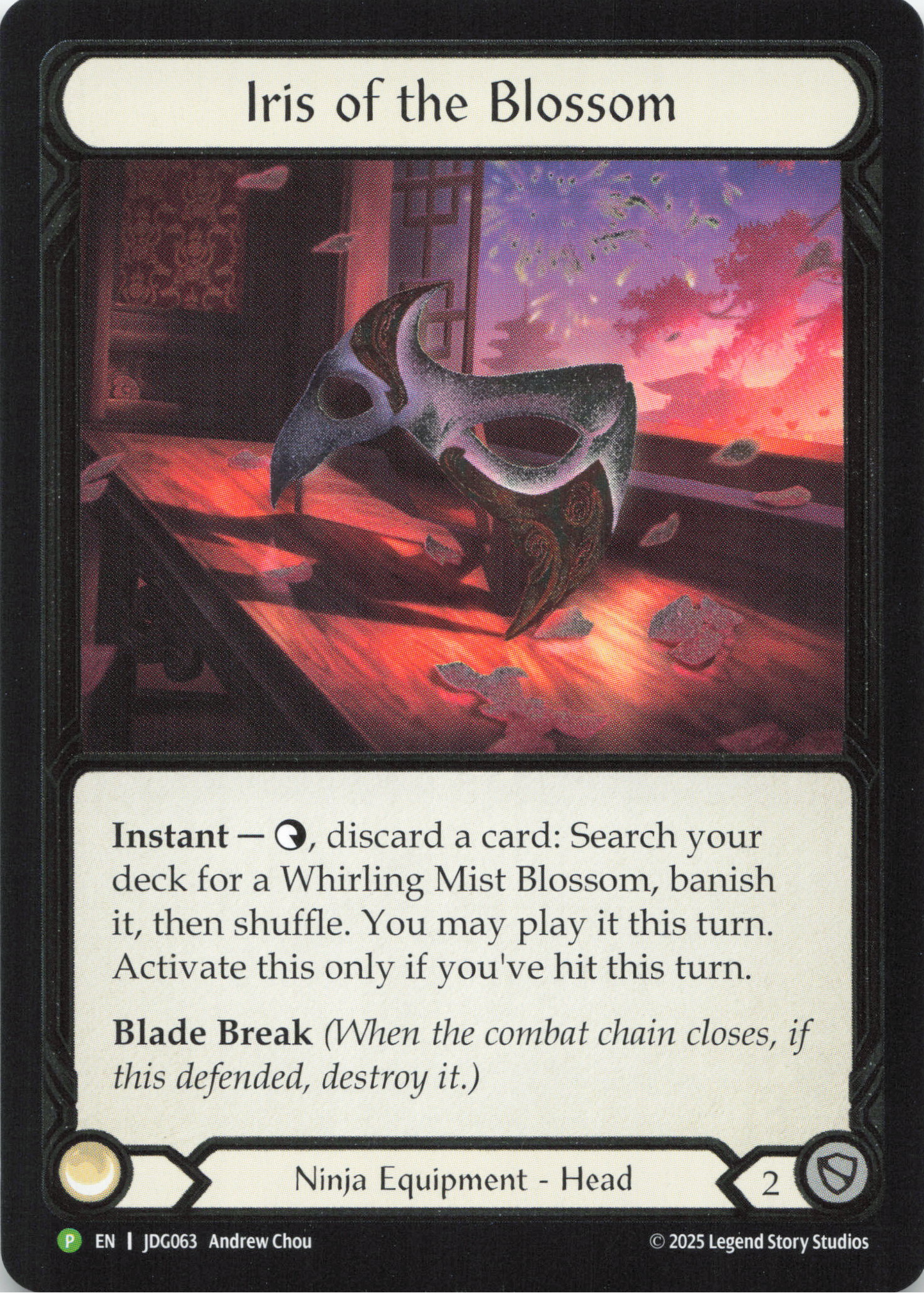 Iris of the Blossom (JDG063) Cold Foil - FaB Promos