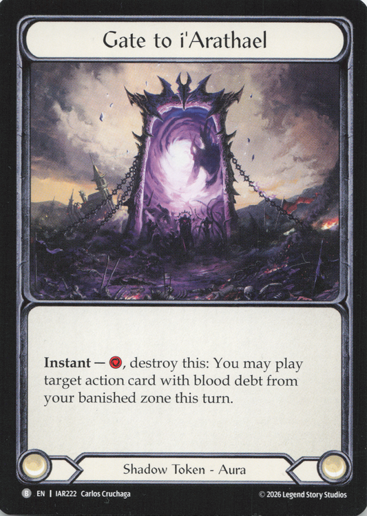 Gate to i'Arathael (IAR222) - Usurp the Shadow Throne