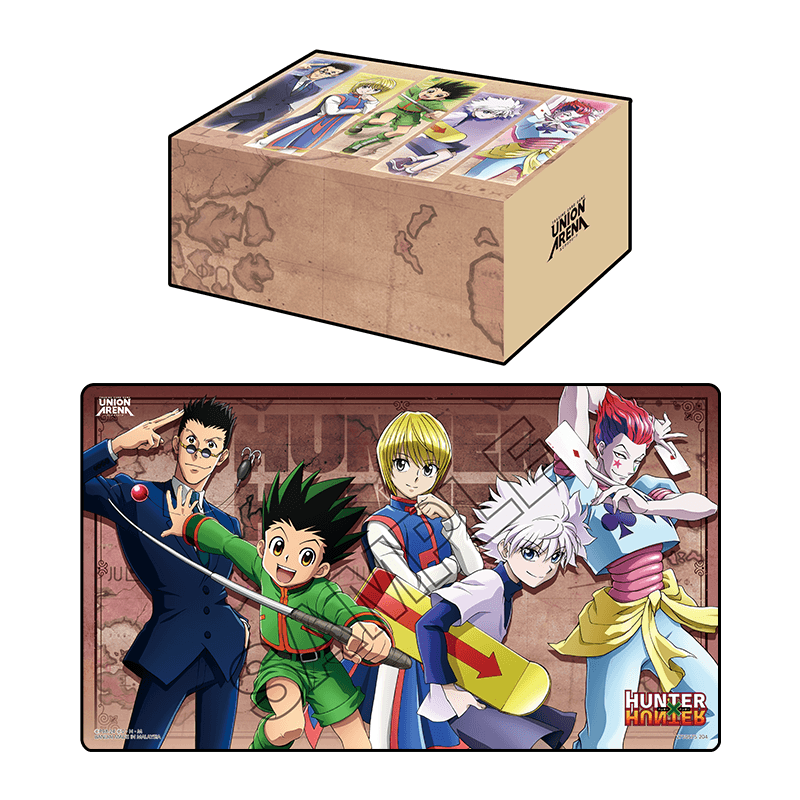 Union Arena: Hunter X Hunter - Playmat & Storage Box Set | Silver Goblin