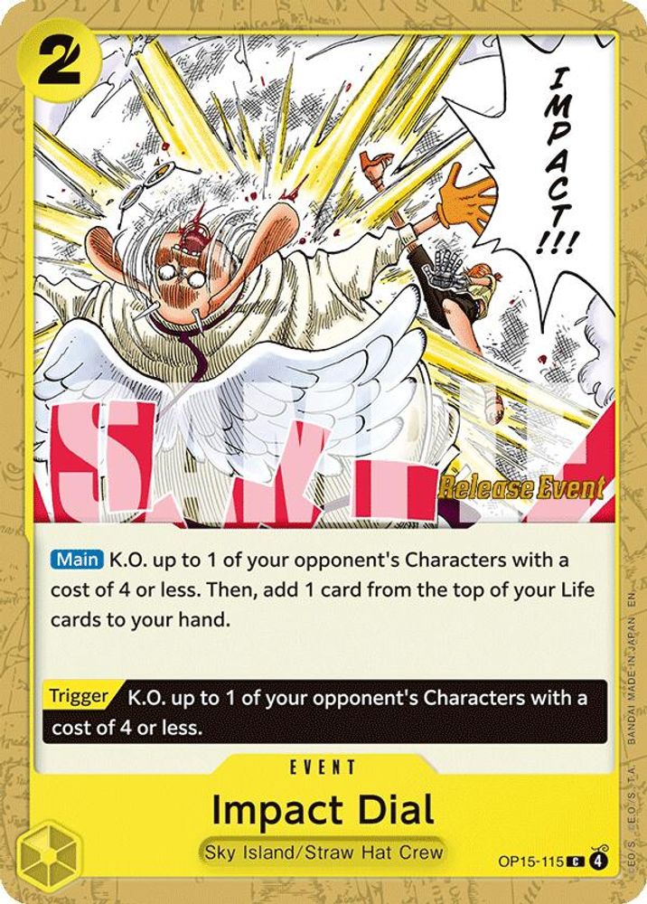 Impact Dial (OP15-115) Release Event Cards