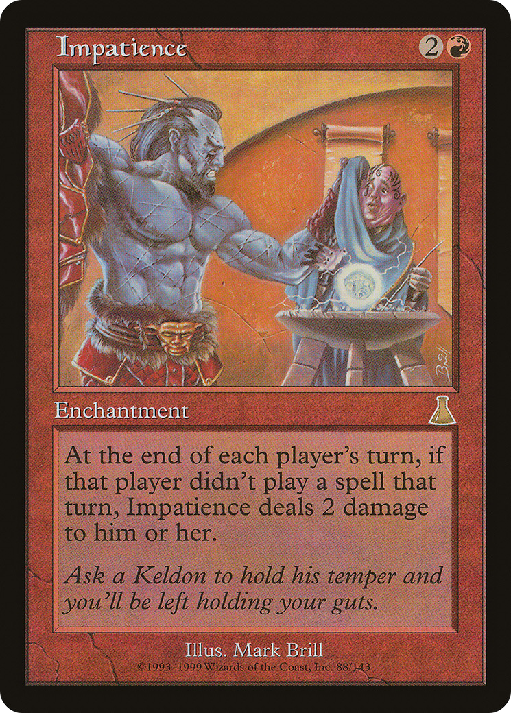 Impatience (088) - Urza's Destiny