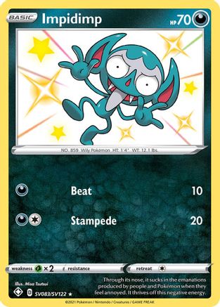 Impidimp (SV083) (Shiny Vault) Holofoil - Shining Fates