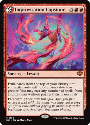 Improvisation Capstone (120) Foil - Secrets of Strixhaven