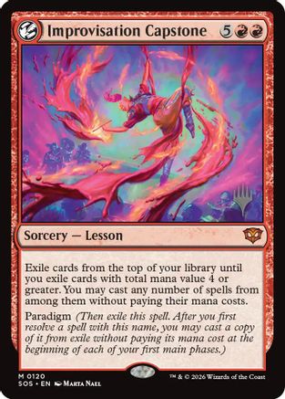 Improvisation Capstone (Promo Pack) (120) Foil - Secrets of Strixhaven
