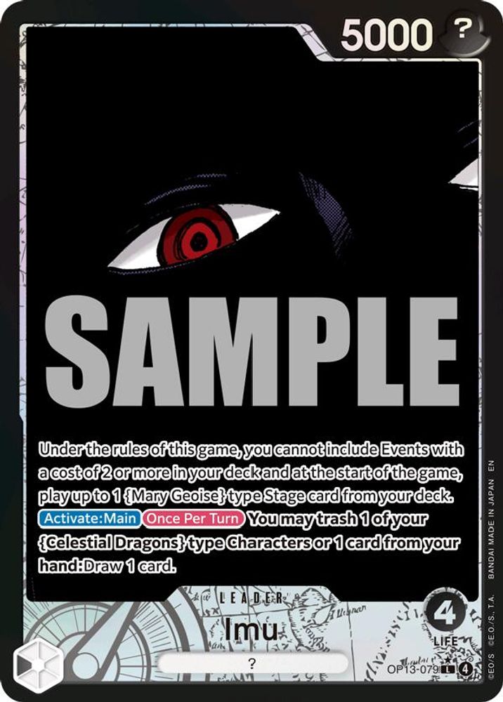 Imu (Alternate Art) (OP13-079) Foil