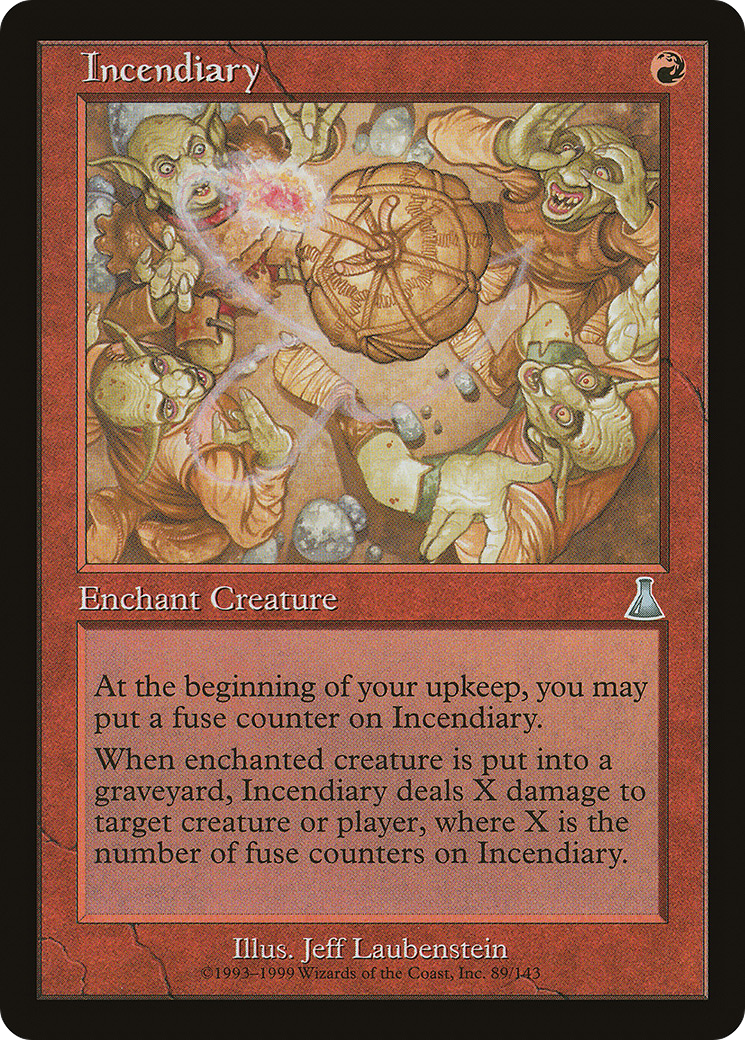 Incendiary (089) - Urza's Destiny