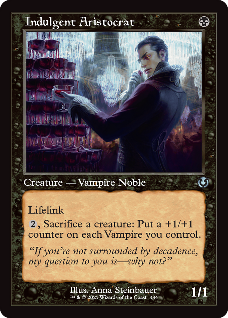 Indulgent Aristocrat (Retro) (384) - Innistrad Remastered