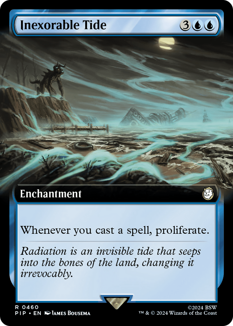 Inexorable Tide (Extended Art) (460) Foil - Fallout