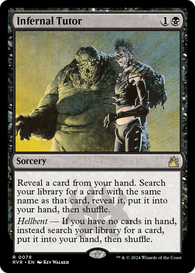 Infernal Tutor (078) - Ravnica Remastered