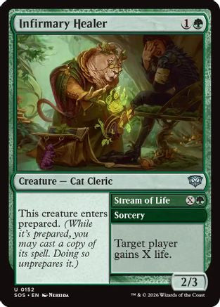 Infirmary Healer // Stream of Life (152) - Secrets of Strixhaven
