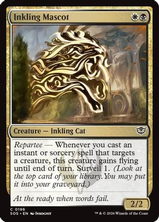 Inkling Mascot (196) Foil - Secrets of Strixhaven
