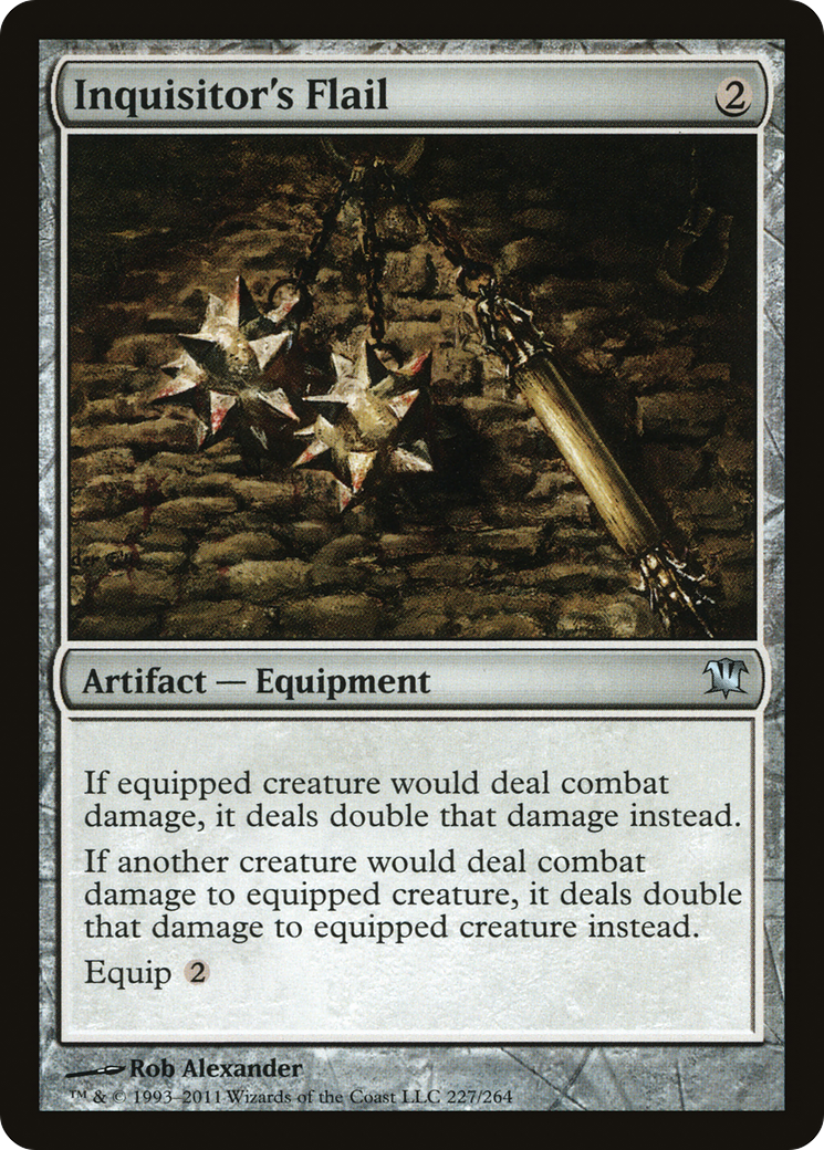 Inquisitor's Flail (227) Foil - Innistrad