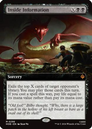 Inside Information (Extended Art) (296) - The Hobbit