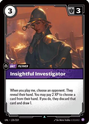 Insightful Investigator (135) - Unleashed