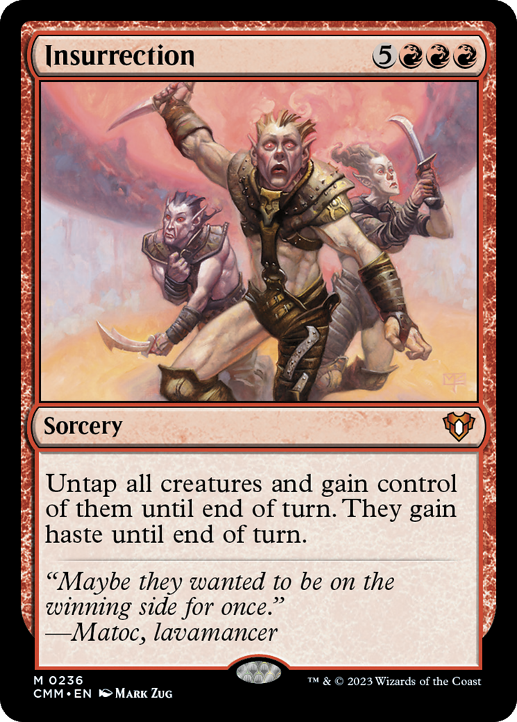 Insurrection (236) - Commander Masters