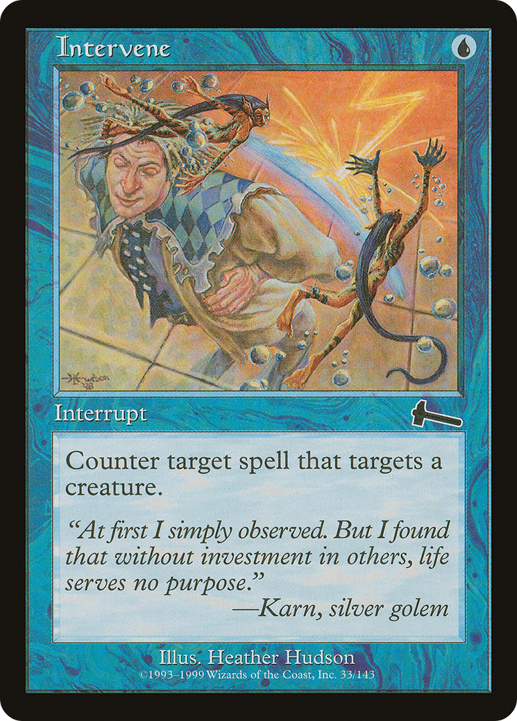 Intervene (033) Foil - Urza's Legacy