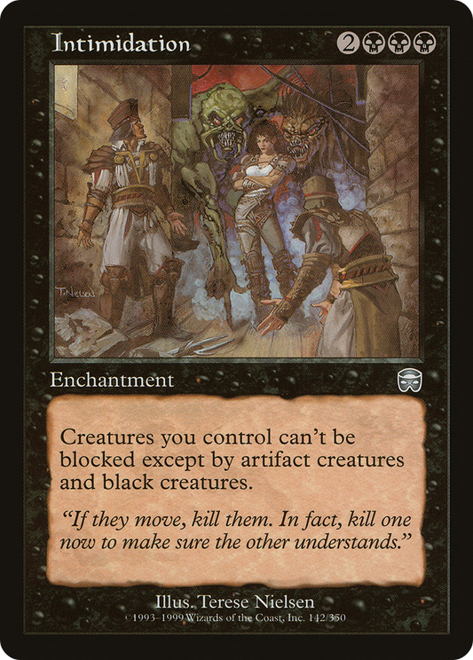 Intimidation (142) - Mercadian Masques