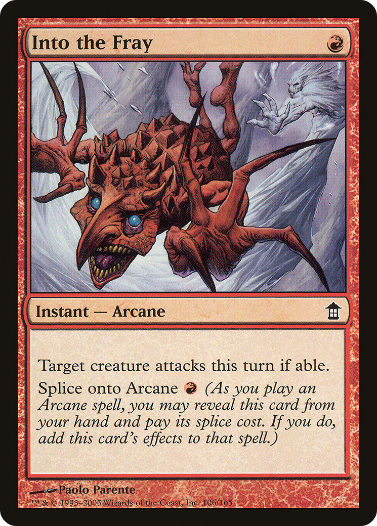 Into the Fray (106) Foil - Saviors of Kamigawa