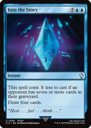 Into the Story (266) Surge Foil - Commander: FINAL FANTASY