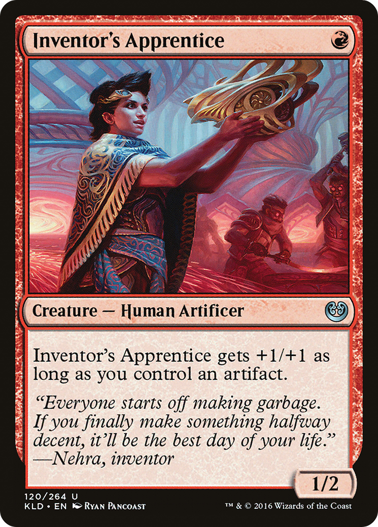 Inventor's Apprentice (120) Foil - Kaladesh