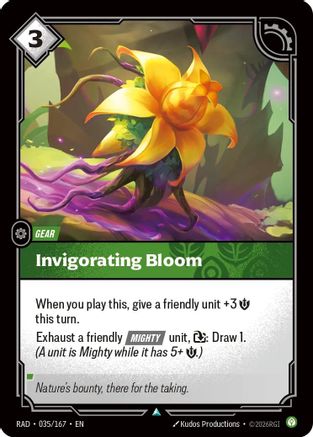 Invigorating Bloom (035) Foil - Radiance