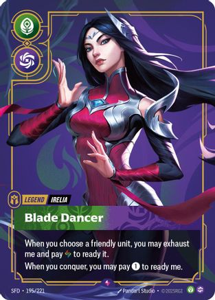 Irelia – Blade Dancer (195) Foil - Spiritforged