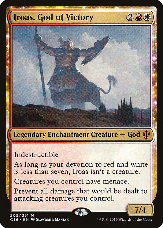 Iroas, God of Victory (205) - Commander 2016