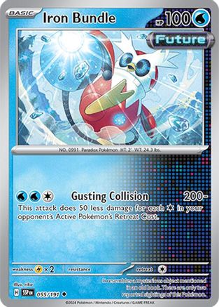 Iron Bundle (55) Reverse Holofoil - Surging Sparks