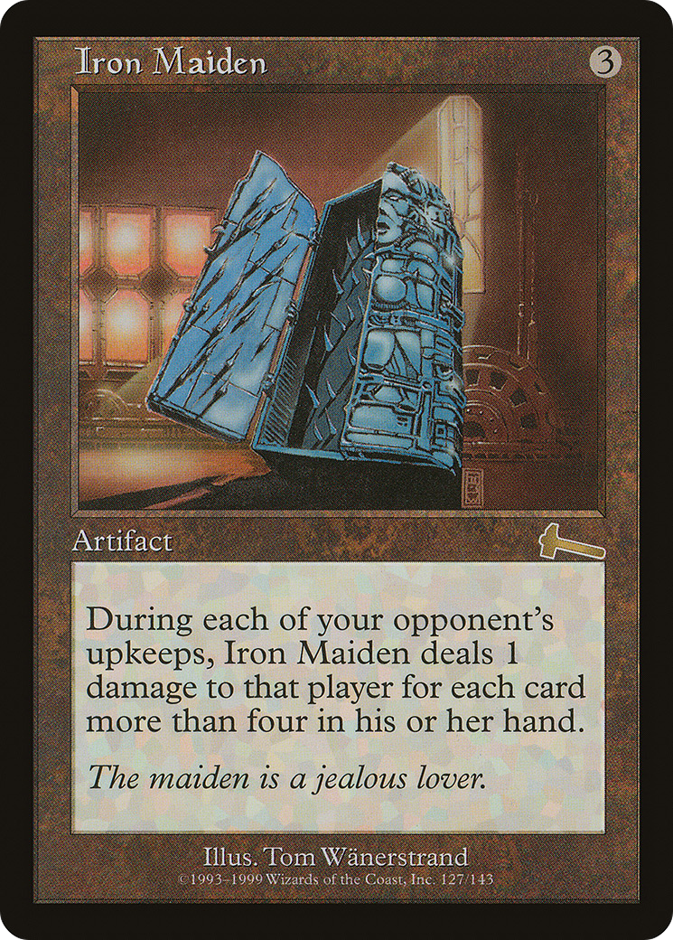 Iron Maiden (127) Foil - Urza's Legacy
