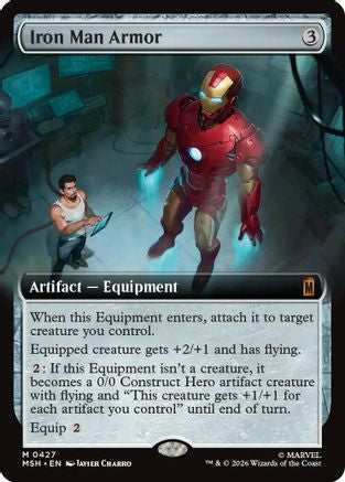 Iron Man Armor (Extended Art) (427) - Marvel Super Heroes
