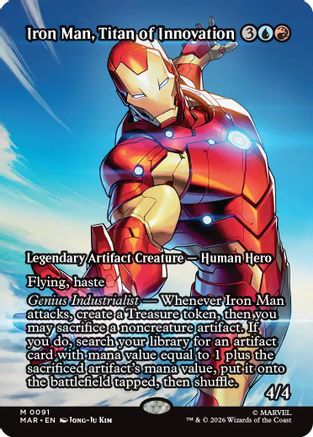 Iron Man, Titan of Innovation (091) - Marvel Universe