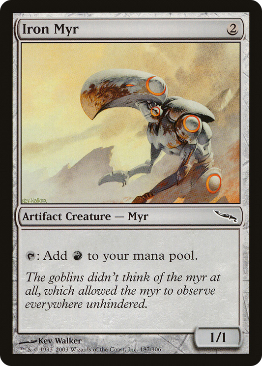 Iron Myr (187) - Mirrodin