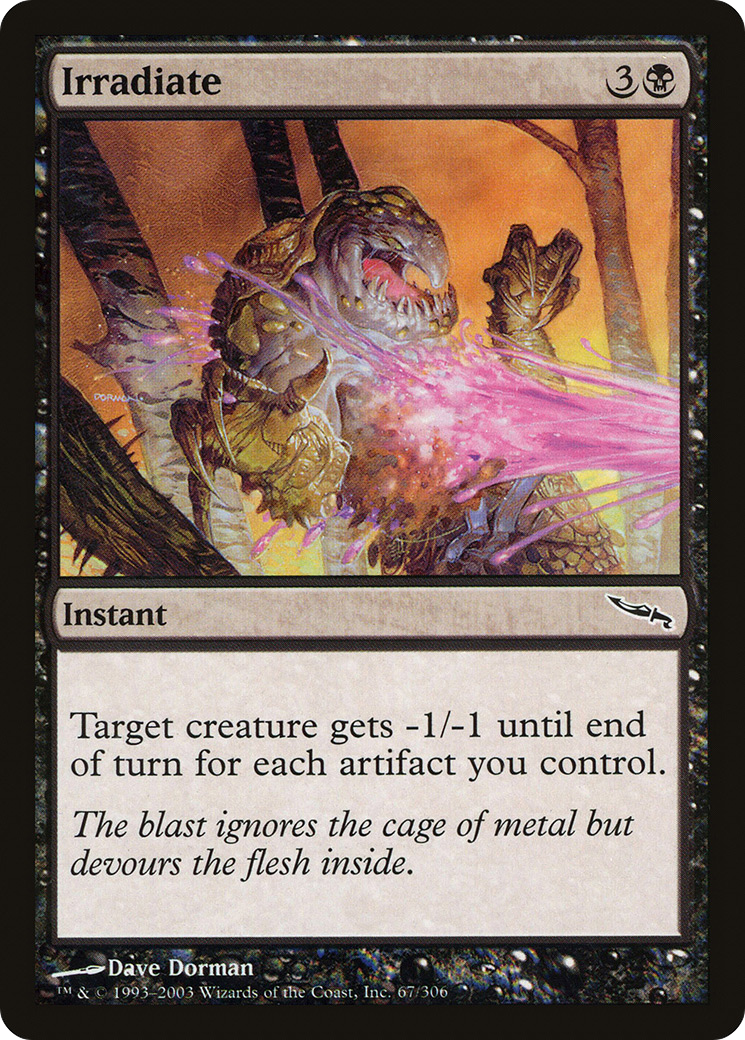 Irradiate (067) Foil - Mirrodin