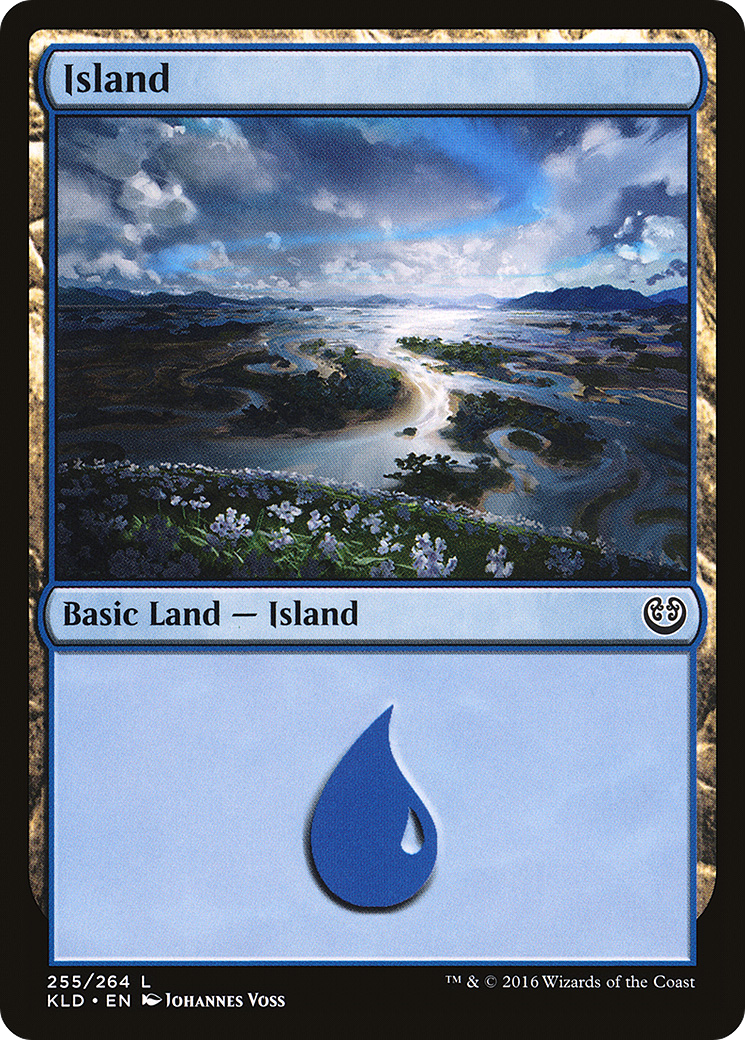Island (255) Foil - Kaladesh