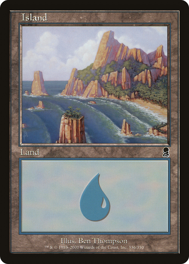 Island (336) Foil - Odyssey