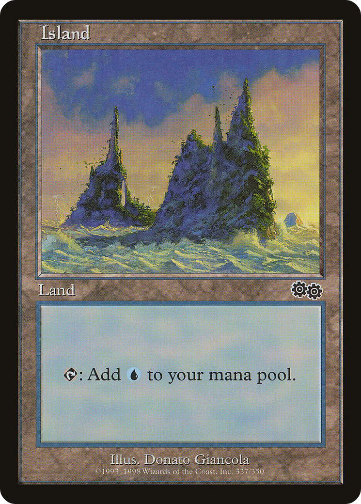 Island (337) - Urza's Saga
