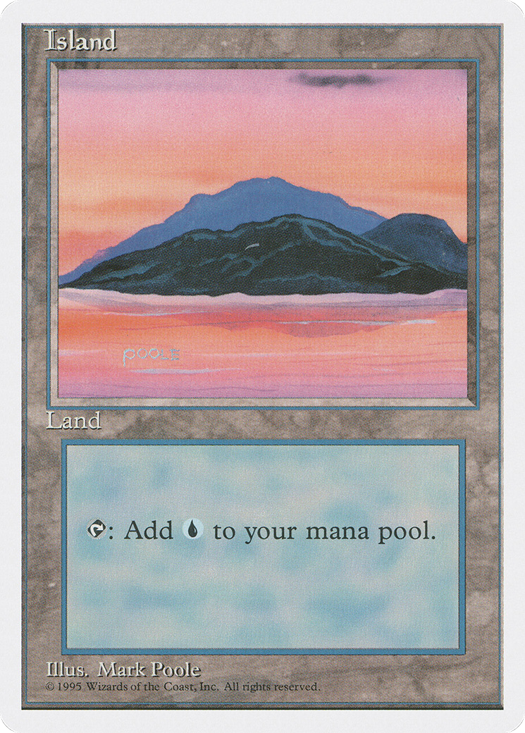 Island (c) - Fourth Edition