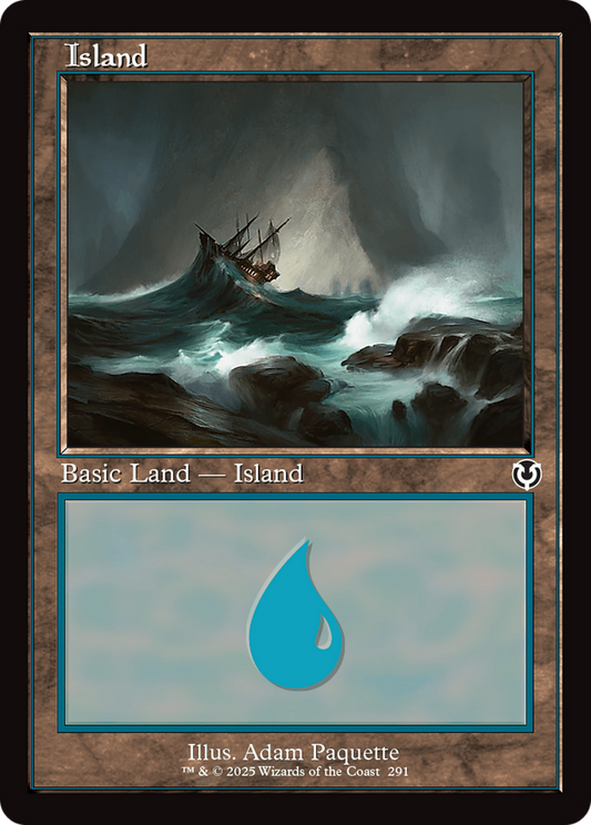 Island (Retro) (291) Foil - Innistrad Remastered