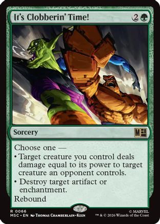 It's Clobberin' Time! (066) - Commander: Marvel Super Heroes